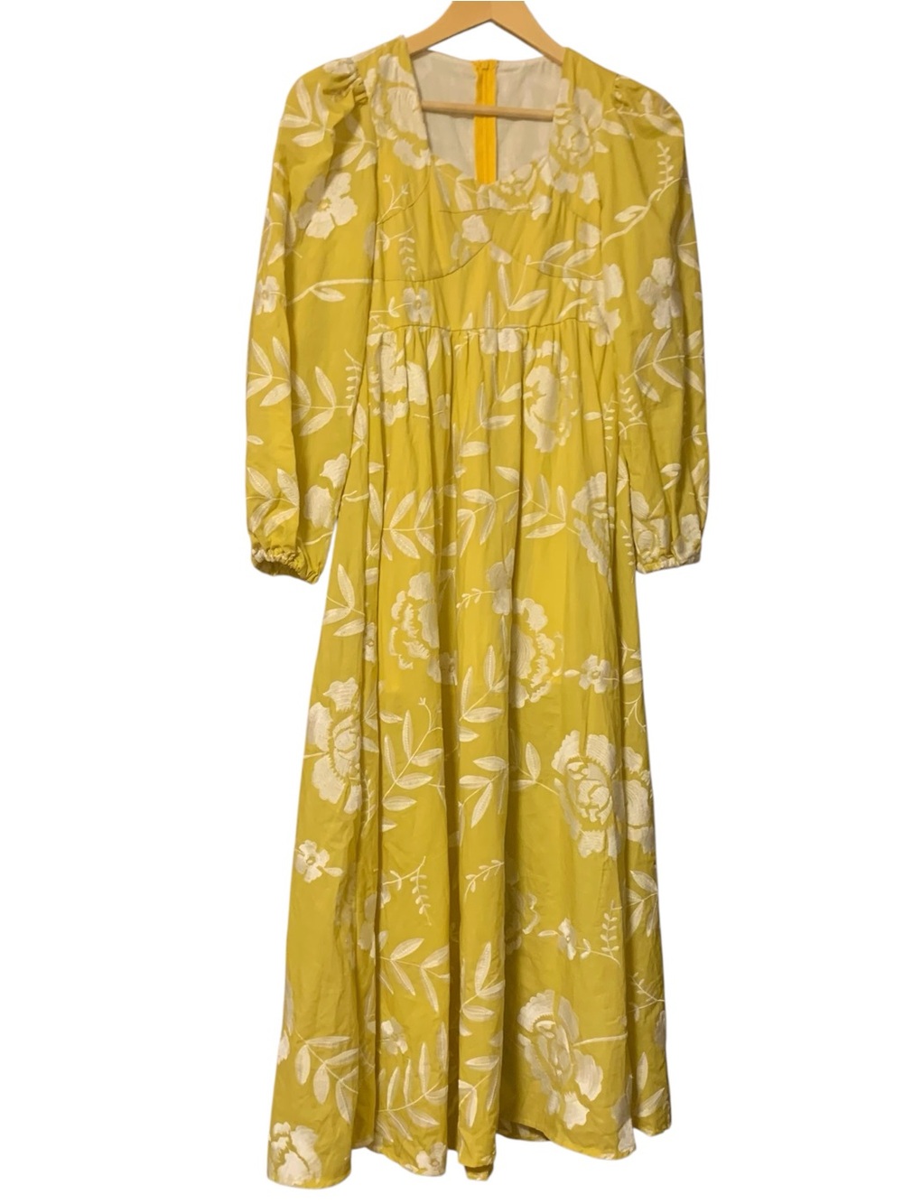 Mulberry & King Dress M Size M Fit Flare Midi NWT $96 Linjia Shop